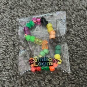 Rainbow Loom Beaded Bracelet